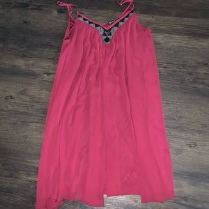 Express Burgundy Dress sz S